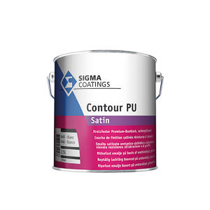 Sigmamix Contour PU satin 2,5 lt Weiß seidenglänzend Basis LN